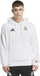 Bluzë me kapuç Adidas Real Madrid Avengers, Regular Fit, me xhep kangur, e bardhë