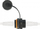 Konektor kablli rrjeti Delock 86694, RJ45 Cat.6A, IP68, i zi