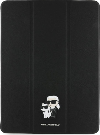 Mbulesë tablet Karl Lagerfeld KLFC13RM24SAKCK, për iPad Air 13", stil book cover, e zezë