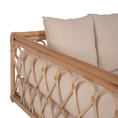 Divan ditor Aliki 200x100x86Hcm (HM9658), bezhë