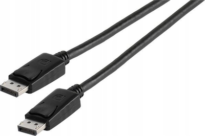 Kabllo DisplayPort Vivanco, 3m, 4K, e zezë