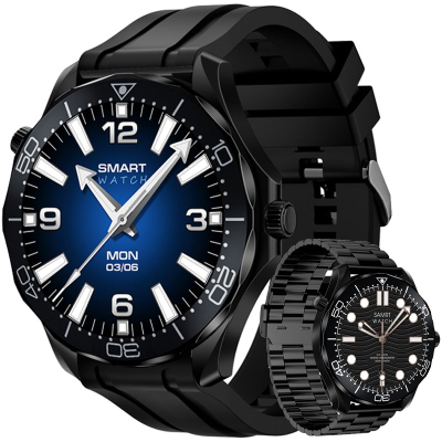 Smartwatch Veltori VT150 1, ekran 1.52", IP68, i zi