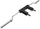 Shufër squat sigurie Tiguar Safety Squat Bar, 24kg, kapacitet 300kg, e zezë