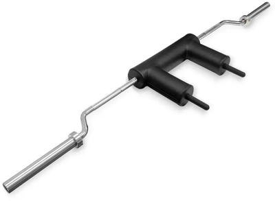 Shufër squat sigurie Tiguar Safety Squat Bar, 24kg, kapacitet 300kg, e zezë