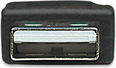 Kabllo USB Manhattan 374507, USB A me USB B, 0.5 m, e zezë