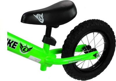 Баланс велосипед ROCKY Running Bike, со сопирачки, зелен
