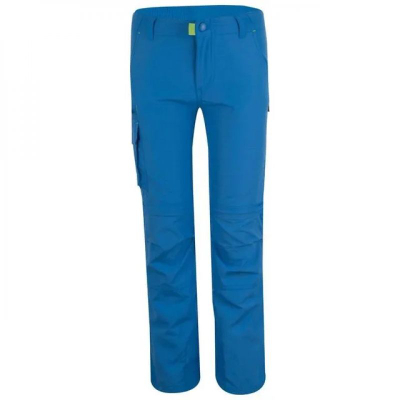 Детски панталони TrollKids Oppland Slim Fit Jr, софтшел, темни