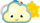 Lodër interaktive Chicco Baby Senses Weathy the Cloud, me drita edhe tinguj, shumëngjyrëshe