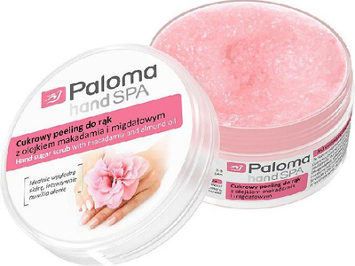 Paloma Hand Sugar Scrub со масло од макадамија и бадем, 125 ml