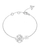 Byzylyk për femra Guess Wild Flower JUBB05503JWRHS, i argjendtë