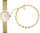 Set Orë dhe byzylyk për femra Rosefield Mini Oval SET MOGCB-X289