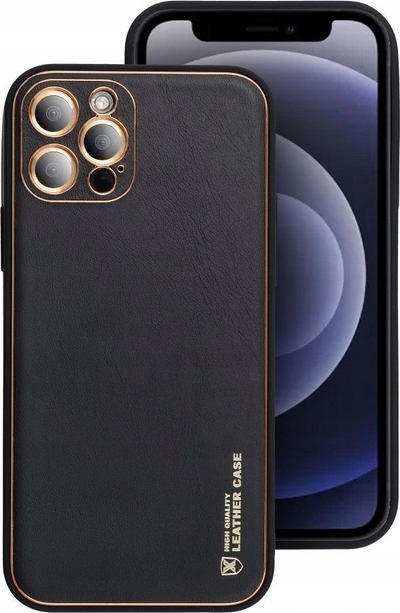 Kuti mbrojtëse lëkure për Samsung Galaxy A35 5G, SM-A356B/DS, antirrëshqitje, e zezë