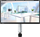 Monitor EIZO FLT, 23.8", IPS 16:9, 2x USB C, me krah që rrotullohet