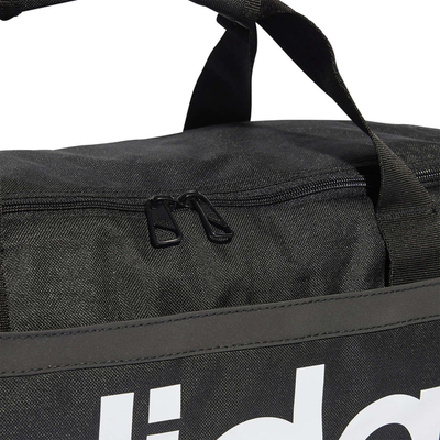 Çantë sportive Adidas Linear Duffel M HT4743, përmasa mesatare, poliestër i ricikluar, e zezë
