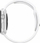 Rrip dore Mercury Silicone për Apple Watch 38/40/41 mm, silikon, i bardhë