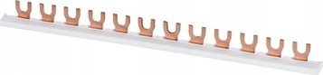 Shirit bakri shpërndarës Kanlux KBB, busbar shtëpiak, i bardhë