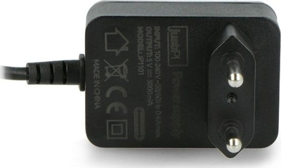 Полнач JustPi за Raspberry Pi 4B SHR-14516, 5V 3A, USB C, црн