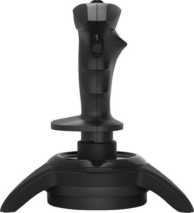 Joystick lojërash PXN F16, vibrim, Rapid Fire, i zi