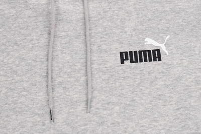 Bluzë me kapuç Puma ESS+ 2 Col Small Logo FL, për meshkuj, gri e hapur