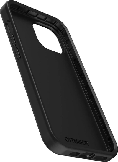 Kapak telefoni OtterBox Symmetry Series për iPhone 15, i zi