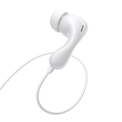 Kufje me kabllo Baseus Encok CZ20 HZ20, Hi Res Audio, me mikrofon, ngjyrë e bardhë
