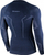 Термичка блуза за мажи Brubeck Extreme Merino Wool, за трекинг, големина L, сива
