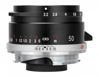 Objektiv Voigtlander Color-Skopar VM 50mm f/2.2, manual, i zi
