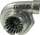 Turbinë TurboWorks GTX3582R DBB CNC, flanxhë T3, 4-bolt 0.82AR, ngjyrë argjend