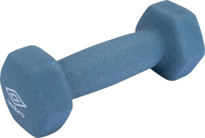 Hantel fitnesi Umbro Exercise, 1 kg, PVC, blu
