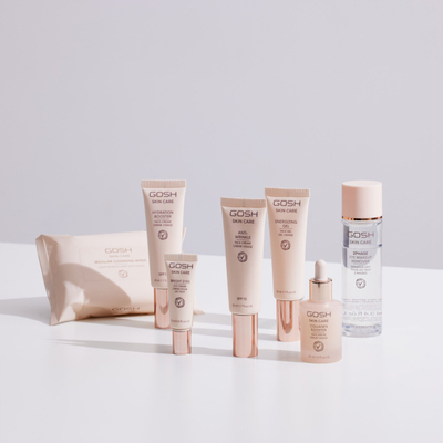Shallë pastruese Gosh Skin Care Micellar, 25 copa, për heqjen e make-up-it