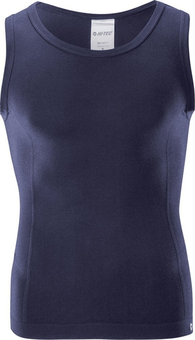 Maicë termike pa mëngë Hi-Tec Bruno II për burra, seamless, XL, blu e errët