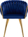 Karrige Chair 4Rico QS-GW06G, për dhomë ndenje, blu e errët