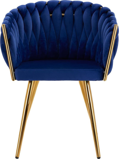 Karrige Chair 4Rico QS-GW06G, për dhomë ndenje, blu e errët