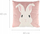 Jastëk dekorativ Rabbit Cushion, 45x45cm, poliester, shumëngjyrësh