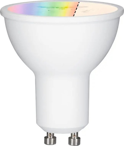 Llambë LED Paulmann GU10 ZigBee, 5.5W, RGBW, e bardhë