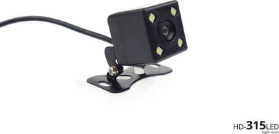 Камера за рикверц AMiO 01015, 12V, со LED и ноќен вид, црна