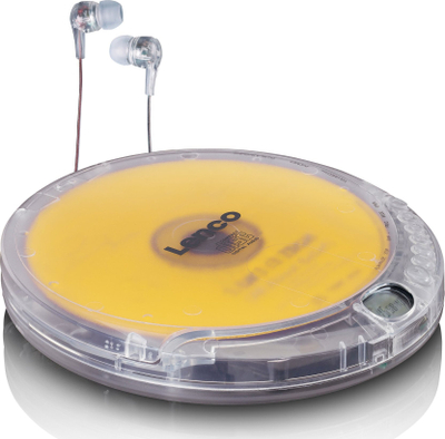 CD player portabël Lenco CD-012, me kufje, ekran LCD, i tejdukshëm