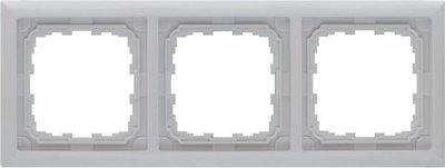 Kornizë treshe KOS KOS66 Triple Frame, montim horizontal ose vertikal, e bardhë