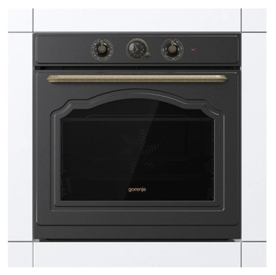 Furra elektrike Gorenje BOS67371CLB, 77L, multifunksionale, e zezë
