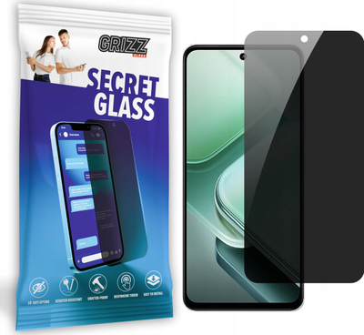 Mbrojtës ekrani Grizz SecretGlass për Vivo iQOO Z9X, xham privatësie
