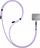 Litar telefoni 3MK EasyClip, najlon, i rregullueshëm, vjollcë