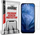 Xham mbrojtës GrizzGlass HybridGlass për Google Pixel 8a, hibrid fleksibël, rezistent ndaj gërvishtjeve, transparent