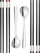 Set shkopinjsh dhe lugësh Zwilling Chopsticks, 10 copë, inox, i zi