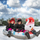 Rreshqitëse bore e fryrë JiLong Snowman 2 persona, 138x74x80 cm, shumëngjyrëshe