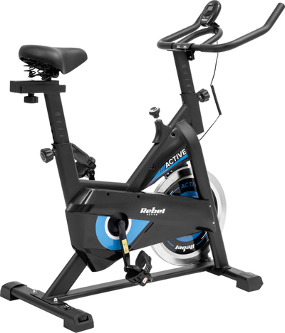 Biçikletë spinning Rebel Active RBA-1008, volant 5 kg, ekran LCD