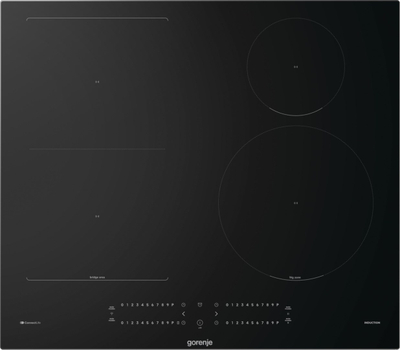 Plitë me induksion Gorenje GI6432BCWF, 4 zona gatimi, e zezë