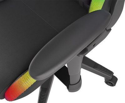 Tavolinë gaming Genesis Holm 300 RGB, 120 cm, e zezë
