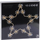 Dekor dritash LED Star Trading Outdoor Lighted Wall Star, 120 LED, 50 cm, dritë e bardhë e ngrohtë