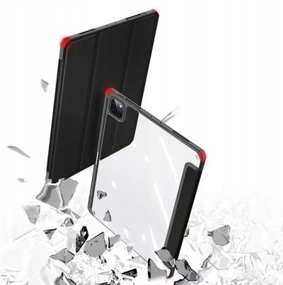 Këllëf Hard Crystal për iPad Air 13 Gen 6 2024, mbrojtje, rozë