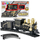 Lodër tren Classic Train Locomotive, set me lokomotivë dhe vagon, shina 53 x 48.5 cm